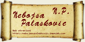 Nebojša Palasković vizit kartica